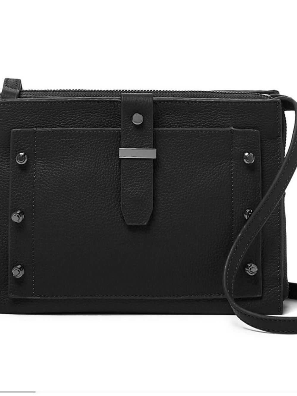 Botkier Warren City Small Leather
Crossbody Black/Gunmetal